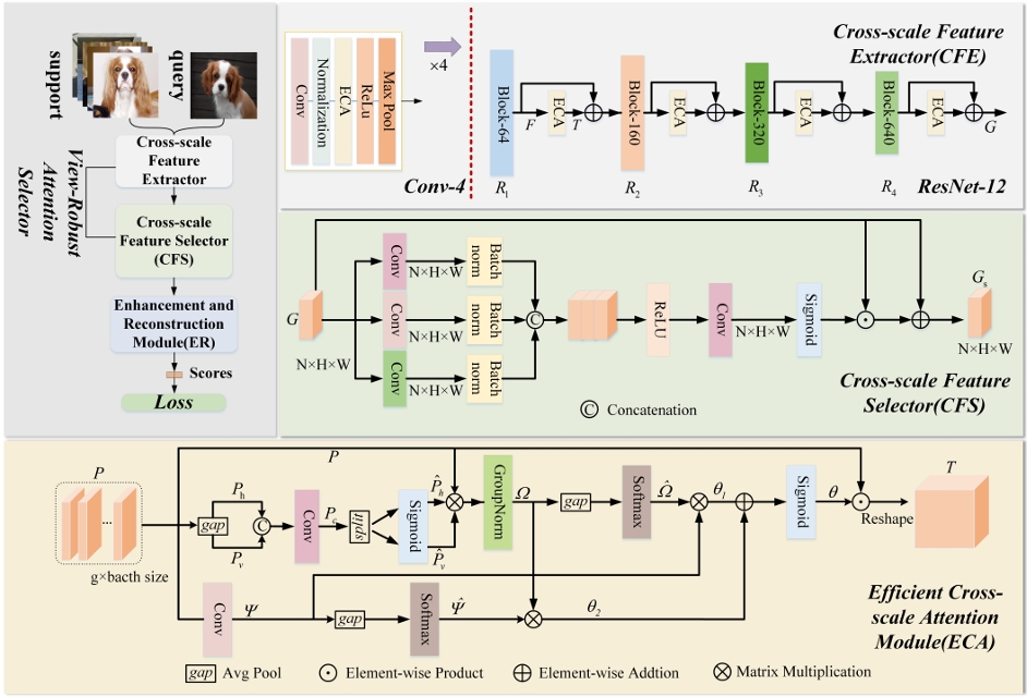 View-Robust Backbone and Discriminative Reconstruction for Few-Shot Fine-Grained Image Classification